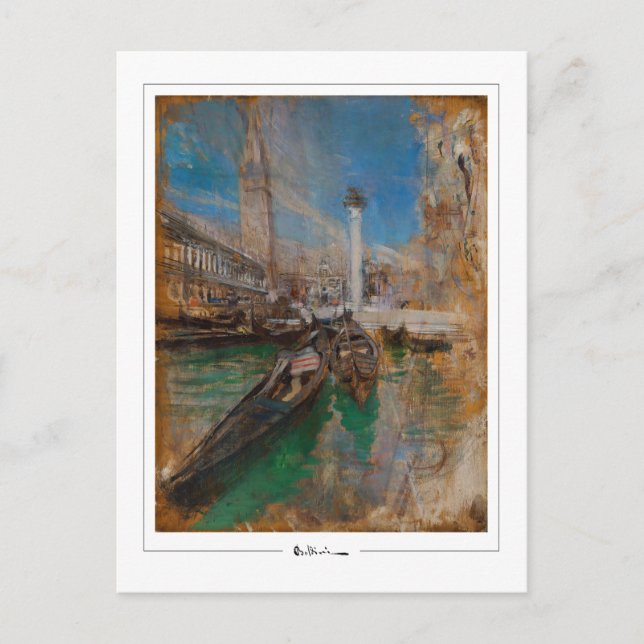 Giovanni Boldini #101 - Finkonstkort Vykort (Framsida)
