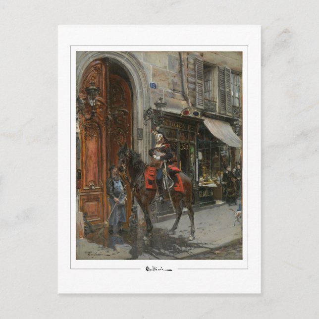 Giovanni Boldini #156 - Finkonstpostkort Vykort (Framsida)