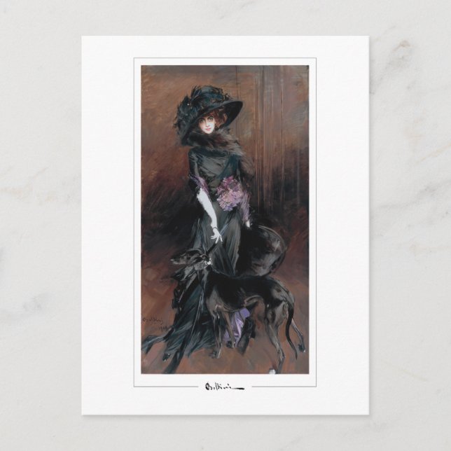 Giovanni Boldini #179 - Finkonstkort Vykort (Framsida)