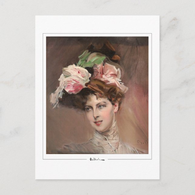 Giovanni Boldini #203 - Fin Art Postcard Vykort (Framsida)