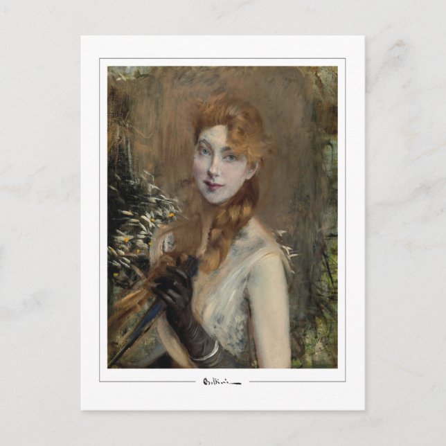 Giovanni Boldini #210 - Finkonstpostkort Vykort (Framsida)