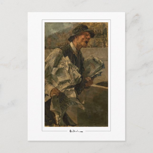 Giovanni Boldini #211 - vykort för konstföremål (Framsida)