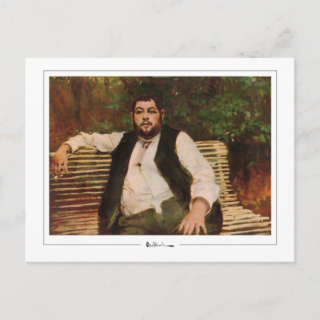 Giovanni Boldini #287 - Finkonstpostkort Vykort (Framsida)
