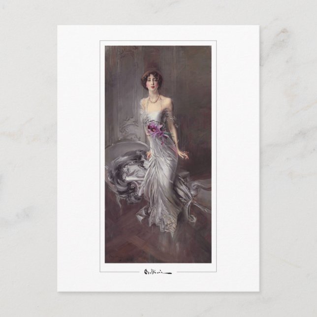 Giovanni Boldini #307 - Finkonst Postkort Vykort (Framsida)