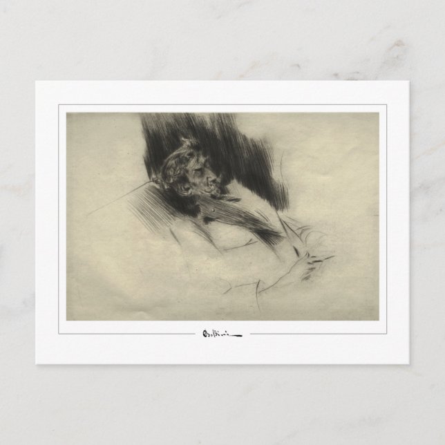 Giovanni Boldini #336 - Finkonstpostkort Vykort (Framsida)