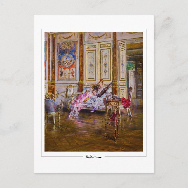 Giovanni Boldini #358 - vykort för konstföremål (Framsida)