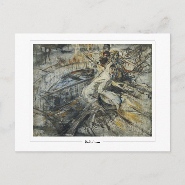 Giovanni Boldini #362 - Finkonstpostkort Vykort (Framsida)
