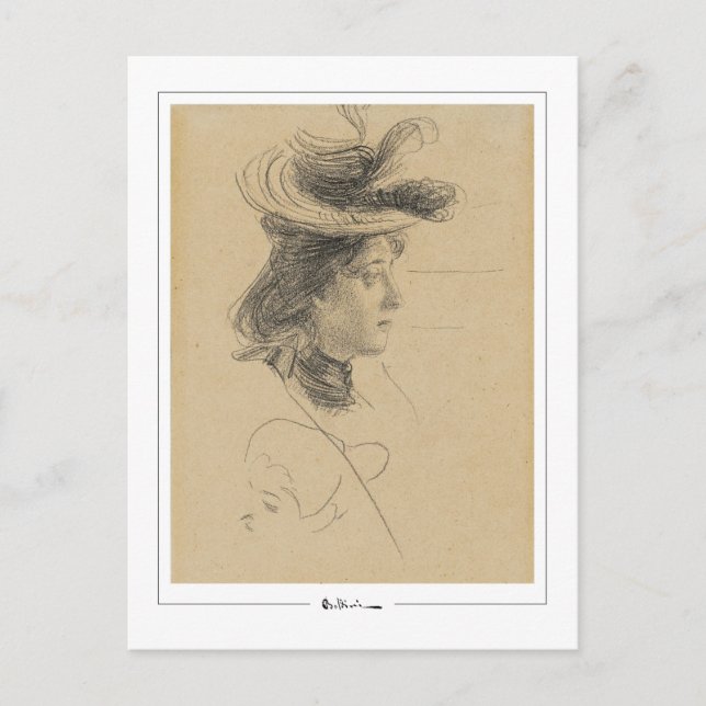 Giovanni Boldini #366 - Finkonstpostkort Vykort (Framsida)