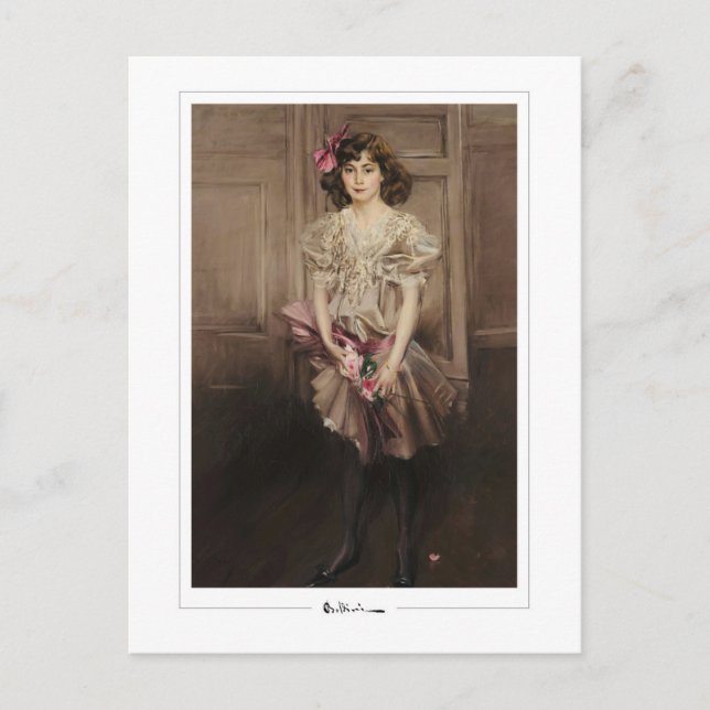 Giovanni Boldini #370 - Finkonst Postkort Vykort (Framsida)