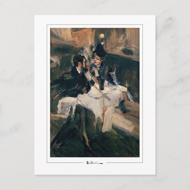 Giovanni Boldini #371 - Finkonstkort Vykort (Framsida)