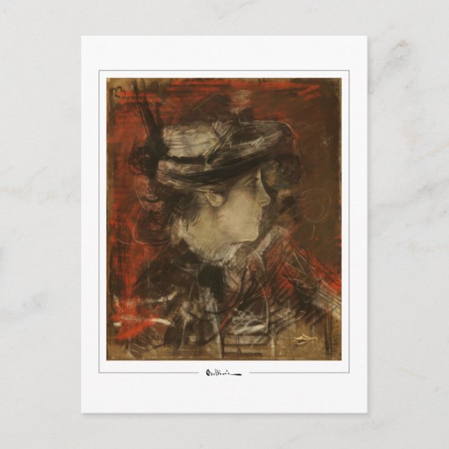 Giovanni Boldini #393 - Finkonstkort Vykort (Framsida)