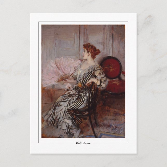 Giovanni Boldini #421 - Finkonstkort Vykort (Framsida)
