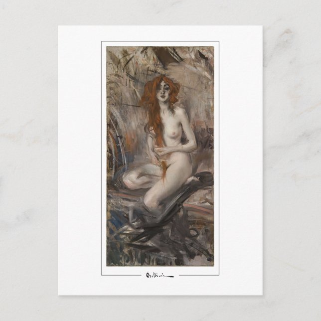 Giovanni Boldini #442 - Finkonstpostkort Vykort (Framsida)