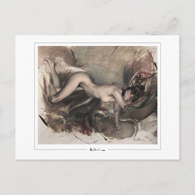 Giovanni Boldini #477 - Fin Art Postcard Vykort (Framsida)