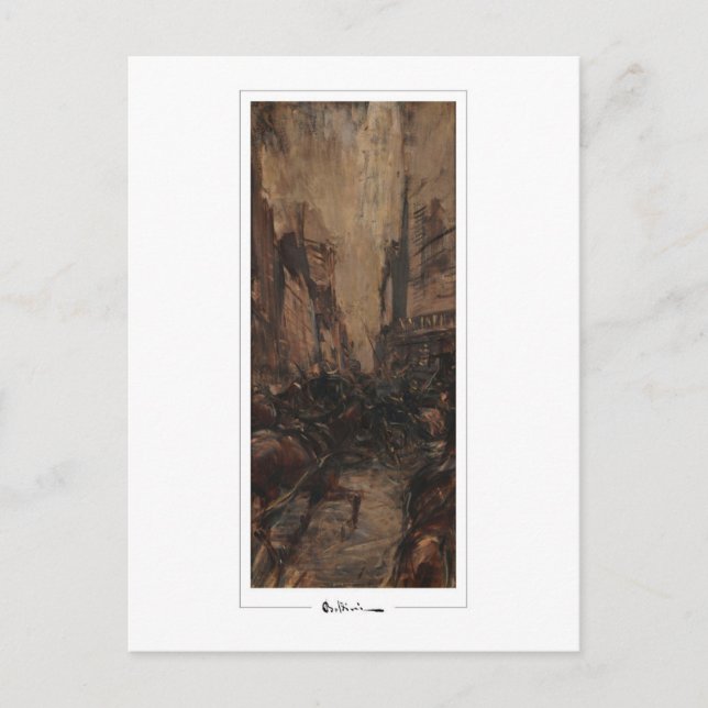 Giovanni Boldini #52 - vykort för konstföremål (Framsida)