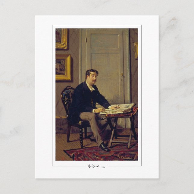 Giovanni Boldini #562 - Finkonstpostkort Vykort (Framsida)
