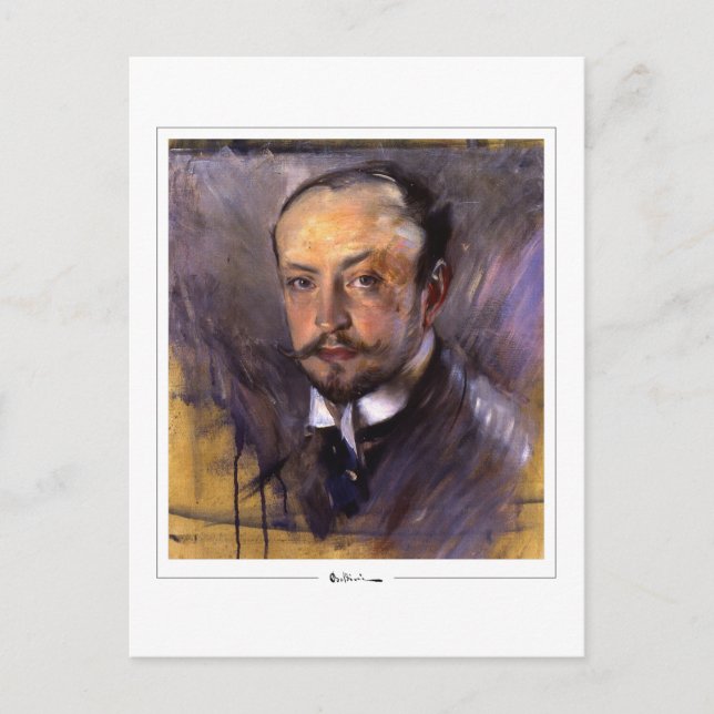 Giovanni Boldini #578 - Finkonstkort Vykort (Framsida)