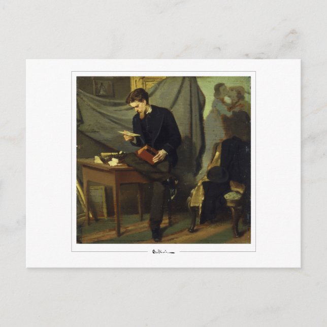 Giovanni Boldini #619 - Finkonstpostkort Vykort (Framsida)