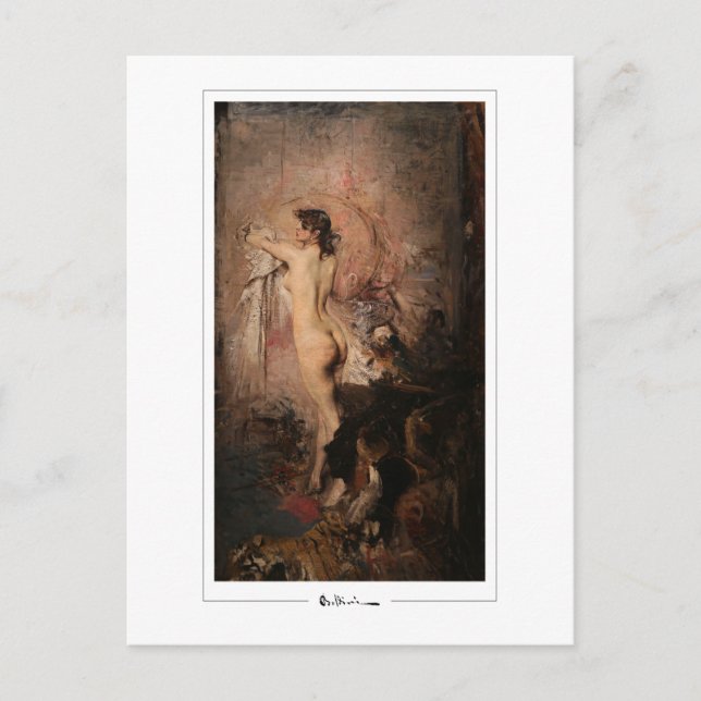Giovanni Boldini #88 - Finkonstkort Vykort (Framsida)