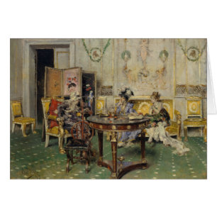 Giovanni Boldini - Gossip Hälsningskort