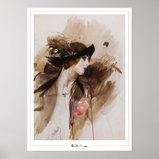 Giovanni Boldini Zedign Art Poster #515 (Framsidan)