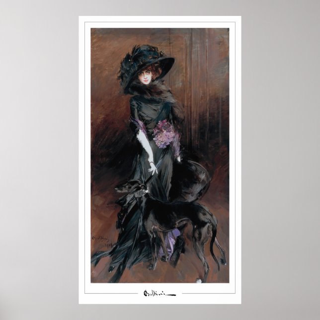 Giovanni Boldini Zedign Art Poster nr 179 (Framsidan)