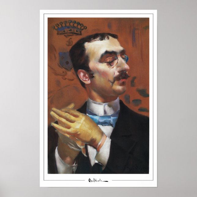 Giovanni Boldini Zedign Art Poster nr 201 (Framsidan)