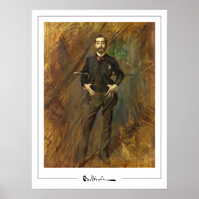 Giovanni Boldini Zedign Art Poster nr 24 (Framsidan)