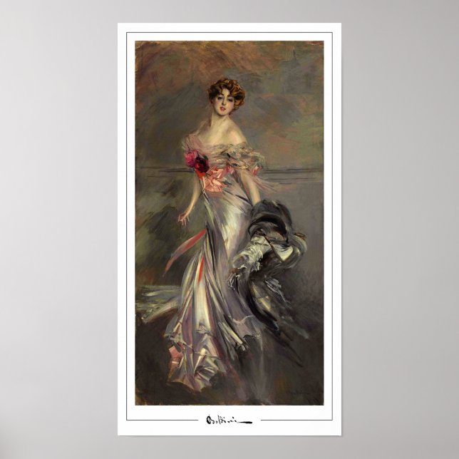 Giovanni Boldini Zedign Art Poster nr 314 (Framsidan)
