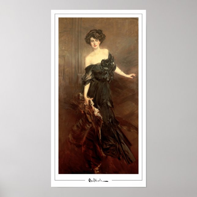 Giovanni Boldini Zedign Art Poster nr 39 (Framsidan)