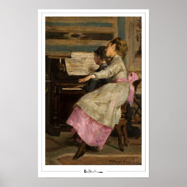 Giovanni Boldini Zedign Art Poster nr 599 (Framsidan)