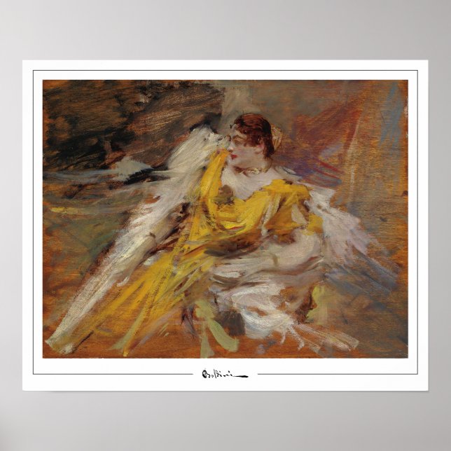 Giovanni Boldini Zedign Art Poster nr 611 (Framsidan)