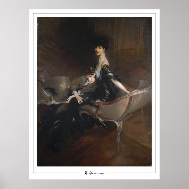 Giovanni Boldini Zedign Art Poster nr 64 (Framsidan)