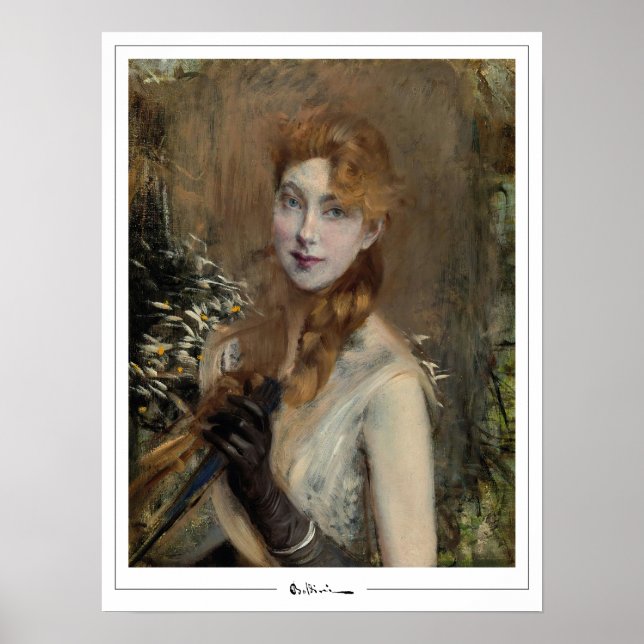 Giovanni Boldini Zedign konstaffisch #210 Poster (Framsidan)
