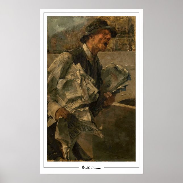 Giovanni Boldini Zedign konstaffisch #211 Poster (Framsidan)
