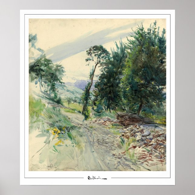 Giovanni Boldini Zedign konstaffisch #21 Poster (Framsidan)