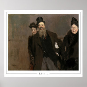 Giovanni Boldini Zedign konstaffisch #251 Poster