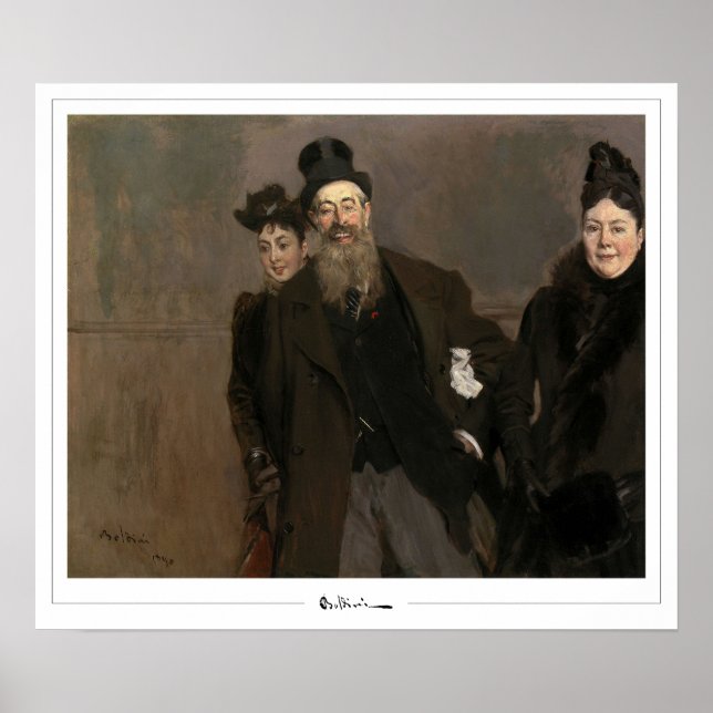 Giovanni Boldini Zedign konstaffisch #251 Poster (Framsidan)