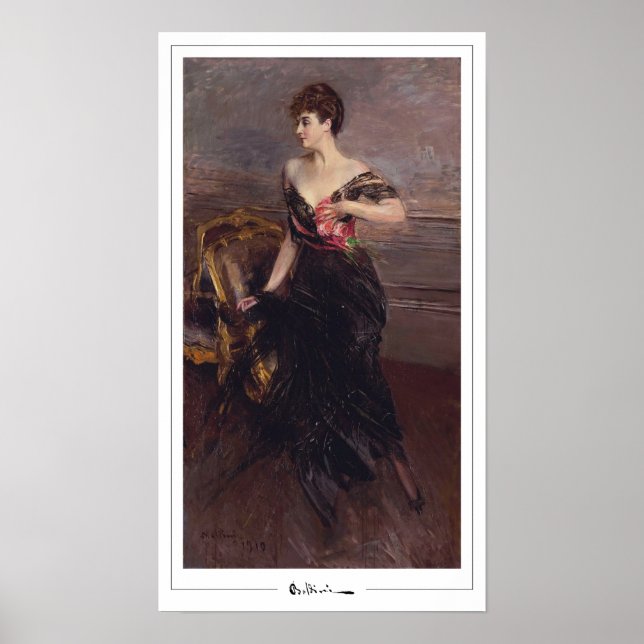 Giovanni Boldini Zedign konstaffisch #262 Poster (Framsidan)