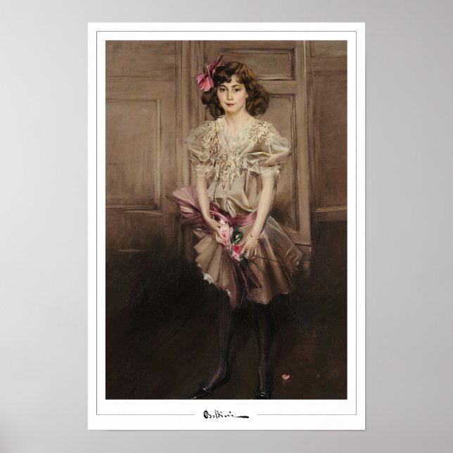 Giovanni Boldini Zedign konstaffisch #370 Poster (Framsidan)