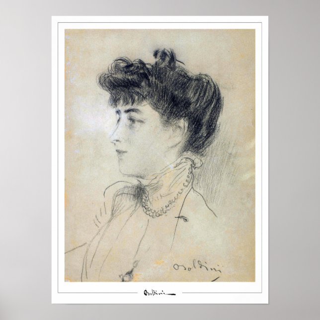 Giovanni Boldini Zedign konstaffisch #384 Poster (Framsidan)