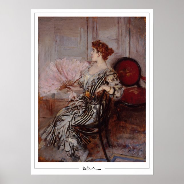Giovanni Boldini Zedign konstaffisch #421 Poster (Framsidan)