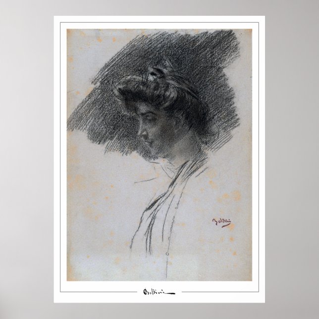 Giovanni Boldini Zedign konstaffisch #479 Poster (Framsidan)