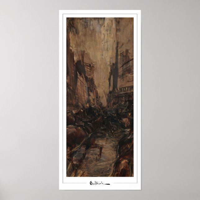 Giovanni Boldini Zedign konstaffisch #52 Poster (Framsidan)