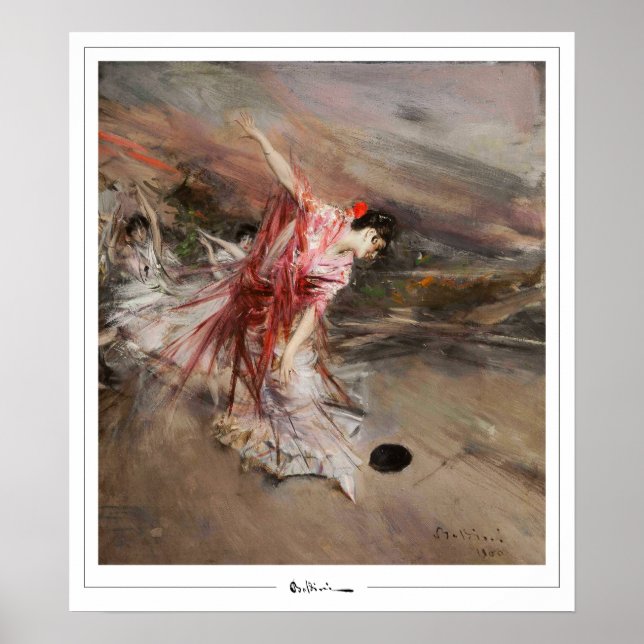 Giovanni Boldini Zedign konstaffisch #592 Poster (Framsidan)