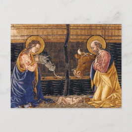 Giovanni_Di_Francesco_Del_Cervelliera_-_Födseln_a Vykort