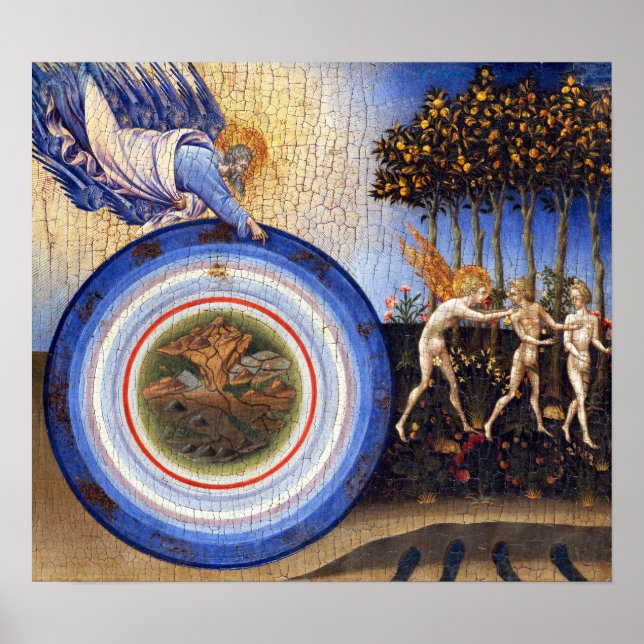 Giovanni di Paolo The Creation of the World Poster (Framsidan)