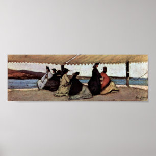 Giovanni Fattori - Palmieris rotunda Poster