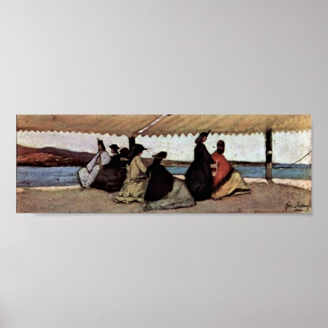 Giovanni Fattori - Palmieris rotunda Poster (Framsidan)