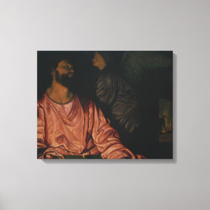 Giovanni Gerolamo Savoldo - Saint Matthew och Canvastryck